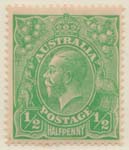 1914-23  1-2 Penny Green