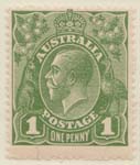 1918-24  1d Green c