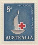 1962-63  5d blue red cross