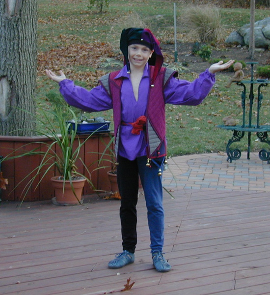 Collin at Halloween