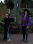 Collin and Duncan at Halloween