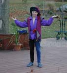 Collin at Halloween