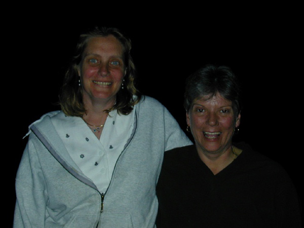 Nancy and Cheryl