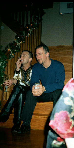 Ian and Jeff on Stairs