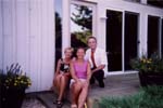 Family at the beach