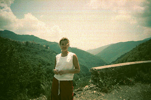 2002 June Sarah in italy