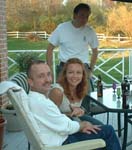 2003 Ians 40th Ian, Julia 7 Gary on Deck