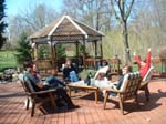 2003 Ians 40thj In Garden day after