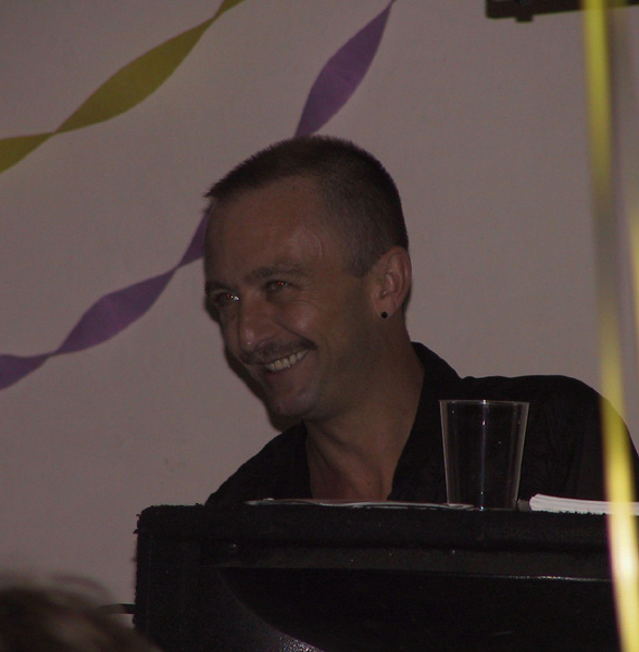 Ian burbling away 2