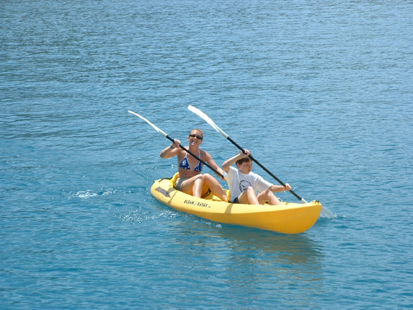 Julia & Collin Kyacking