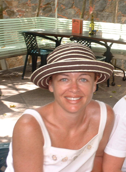 Julia in new hat