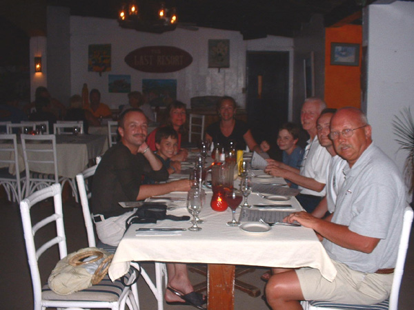 dining at Last Resort
