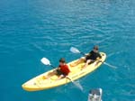 Collin and Duncal Canoeing
