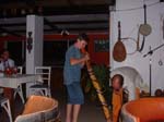 Collin on the didgeridoo