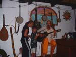 Duncan singing at last Resort