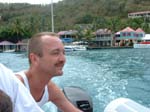 Ian at Sopers Hole