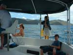 on boat
