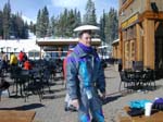 Nathan skiing