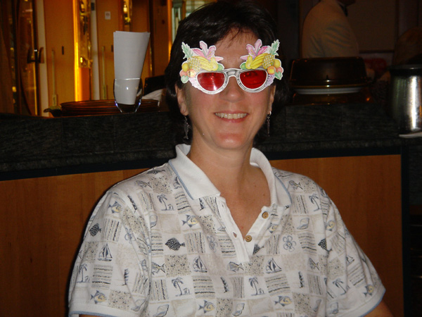 Mary first night dinner