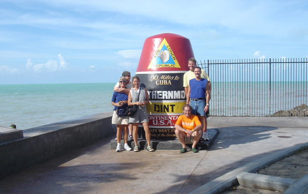 The group in Key West