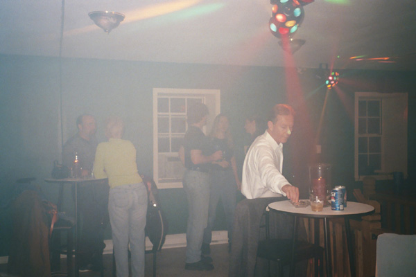 In the disco