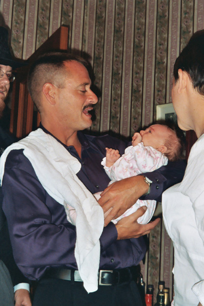 Nathan with Wren
