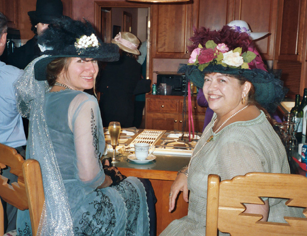 Tracey and Carolyn