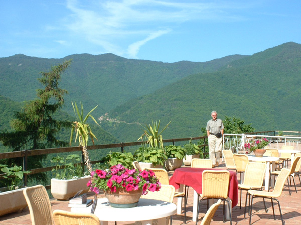 Hotel Deck in Triora