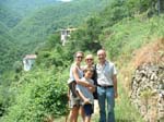 In front of Sarah's House
