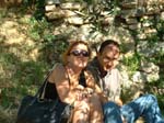 Jules & Gary in undergrowth