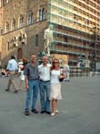 Jules,Ian, Nathan in Signoria Square