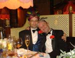 David and Ian at New Years