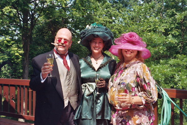 Brad Kat and Carolyn