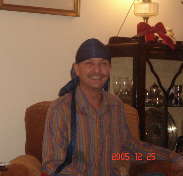 Ian in Do Rag