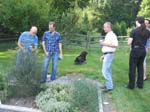 guys and dog