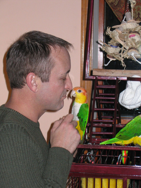 Ian Gus Staredown January 2008