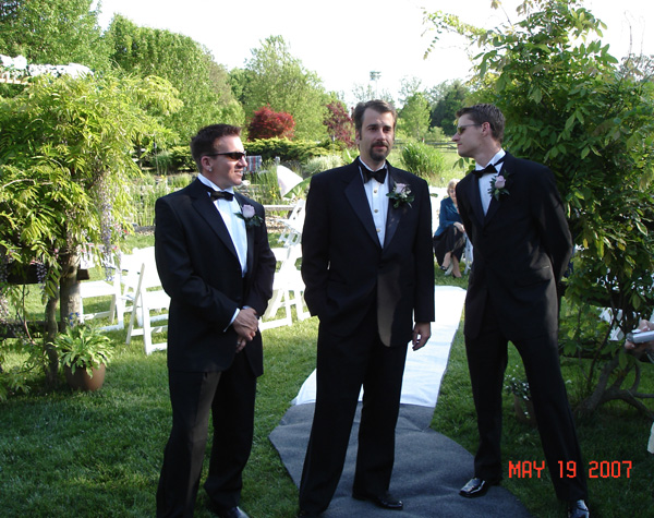 Waiting for the bride