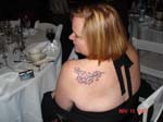 Lynn and her tattoo