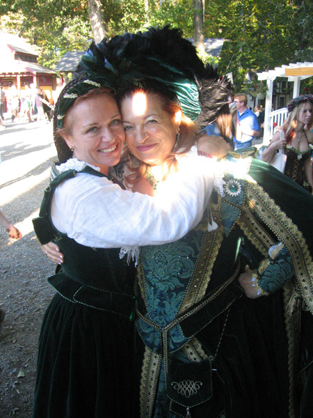 Julia and Carolyn
