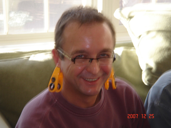 Xmas Stockings 2007 Ian ear clips