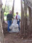 In the woods at Ringling Museum