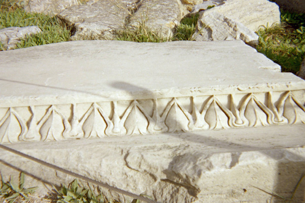 Fancy stonework on the acropolis