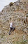 Ian Climbing Crete