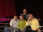 The Queens attendents Charlie Ian David and Mark