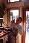 Dunc hanging wit de boids 2008 03