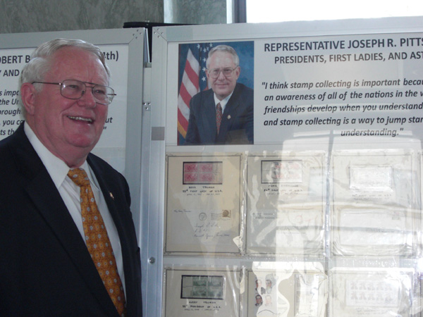 Rep Pitts with Frame