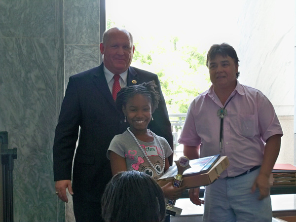 Rep Thmpson at Stamp Camp 2010