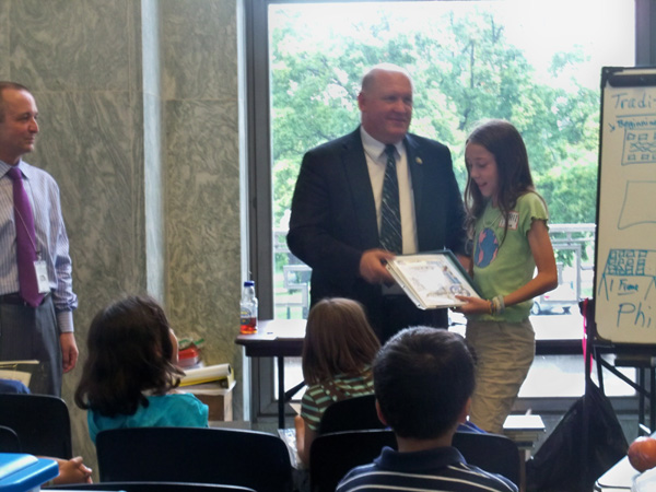Rep Thompson and stamp camp awards 2010 (4)