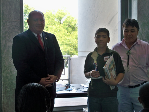 Rep Thompson at Stamp Camp 2010