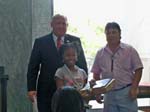 Rep Thmpson at Stamp Camp 2010